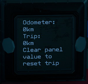 Odometer Panel